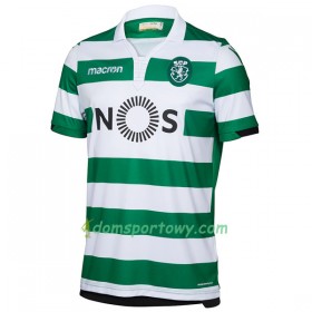 Koszulka Sporting CP Domowe Koszulki Piłkarskie 2018/19 Krótki Rękaw
